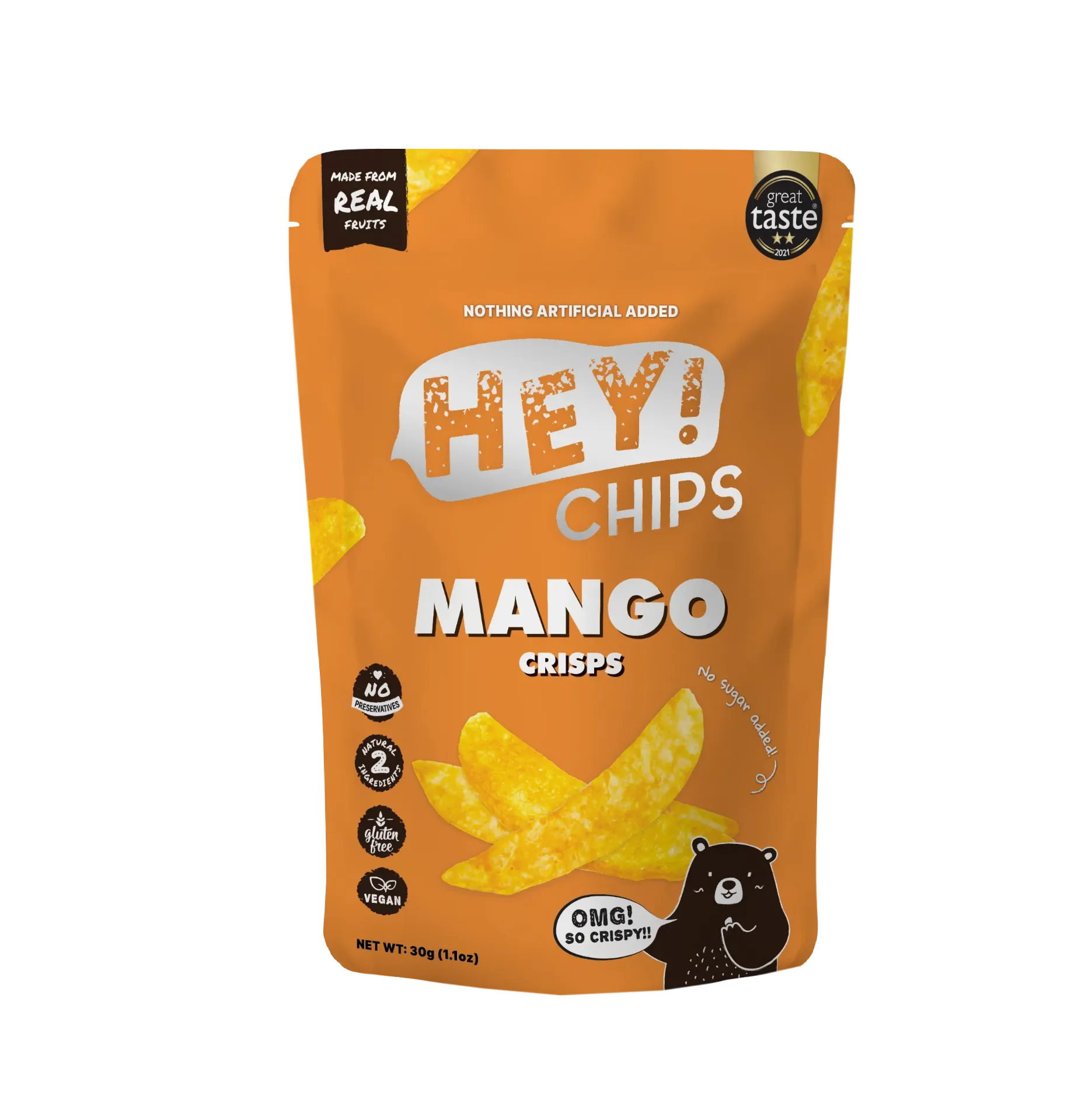 Hey! Chips Mango Crisps Regular 30g