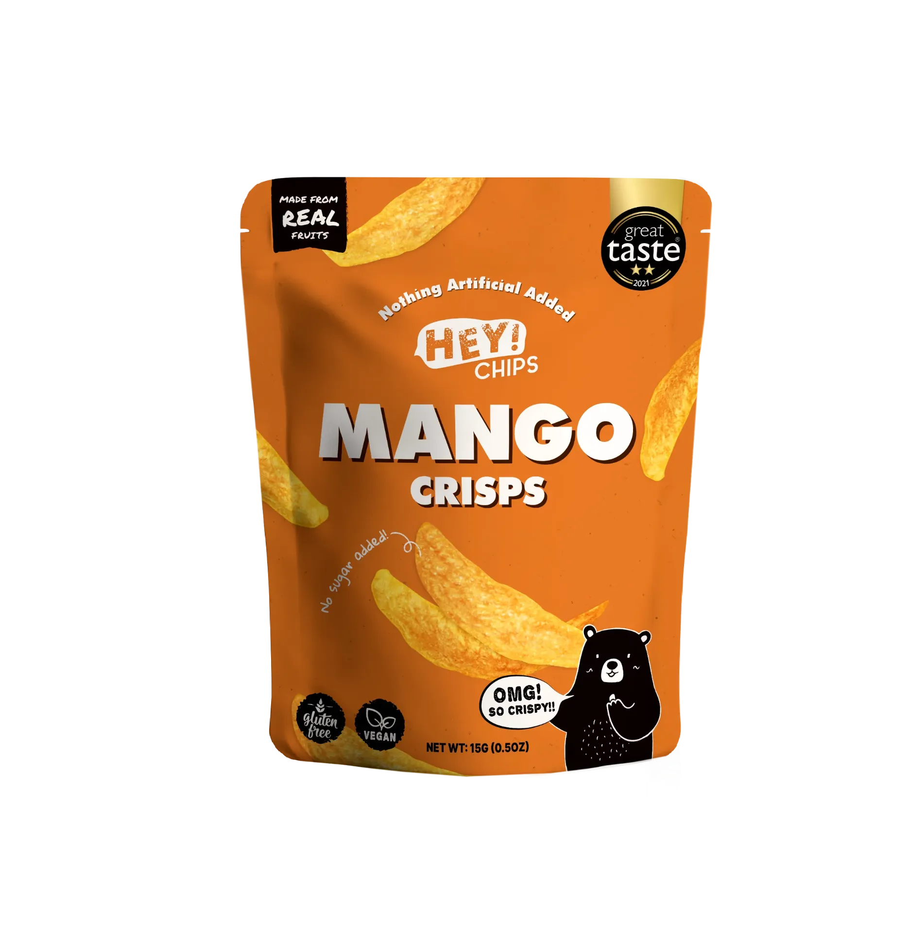 Hey! Chips Mango Crisps Mini 15g
