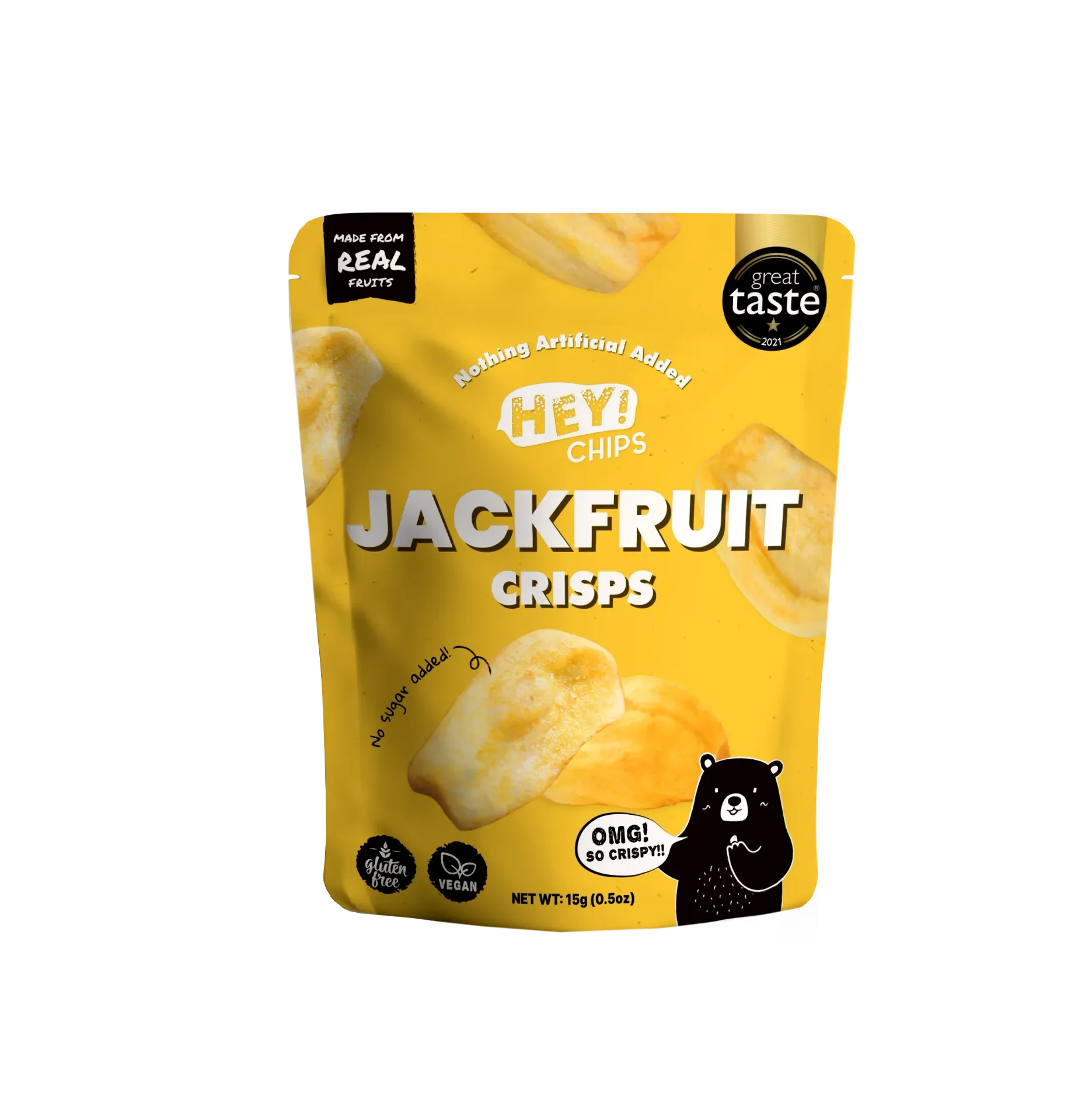Hey! Chips Jackfruit Crisps Mini 15g