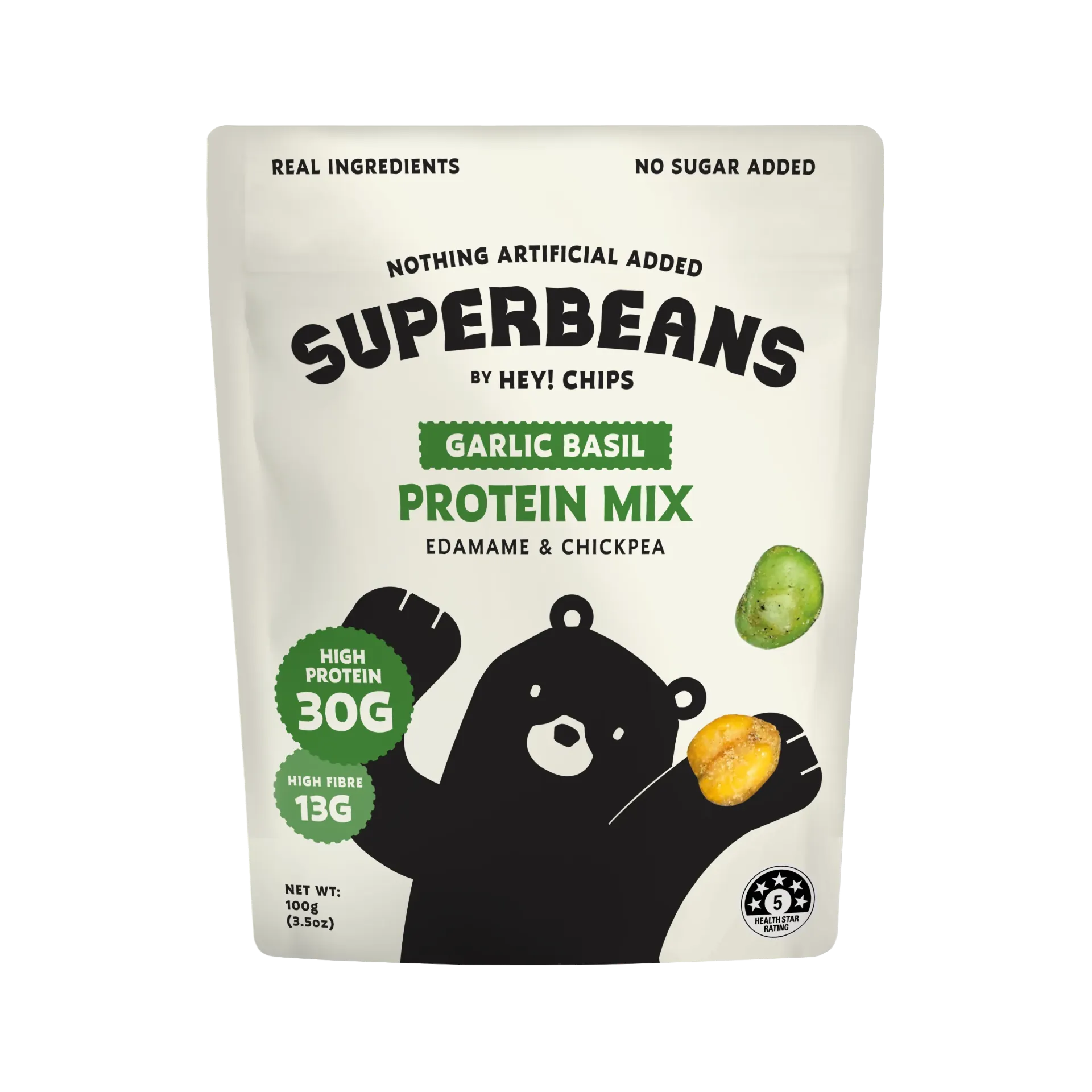 Superbeans Protein Mix Garlic Basil Mini (25g)